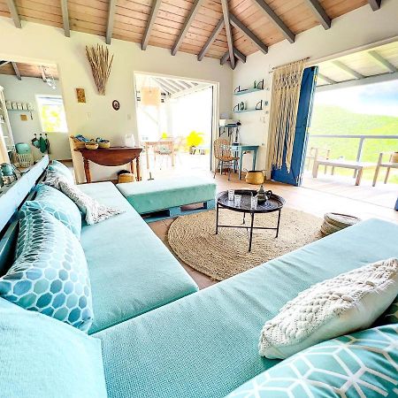 Aquamarine, Private Room In Villa Casa Blue Pool Sea View Koolbaai المظهر الخارجي الصورة