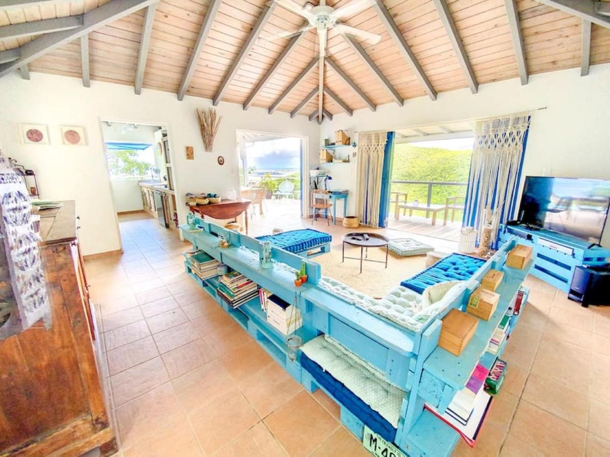 Aquamarine, Private Room In Villa Casa Blue Pool Sea View Koolbaai المظهر الخارجي الصورة