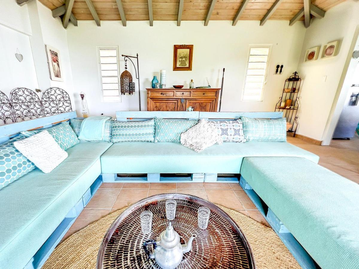 Aquamarine, Private Room In Villa Casa Blue Pool Sea View Koolbaai المظهر الخارجي الصورة